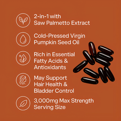 Dore Nature® Pumpkin Seed Oil Softgels